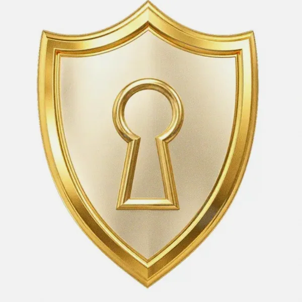 Shield with keyhole — Garrison Bet