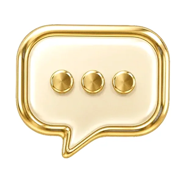 Three-dot speech bubble — Garrison Bet