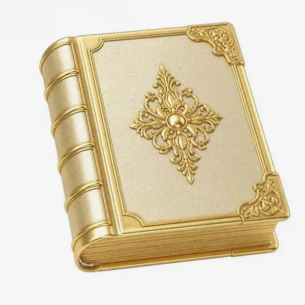 Leather-bound book — Garrison Bet