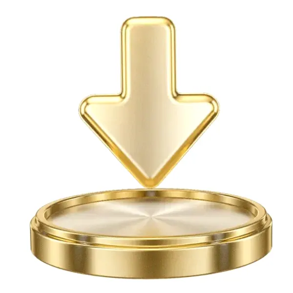 Downward arrow button — Garrison Bet