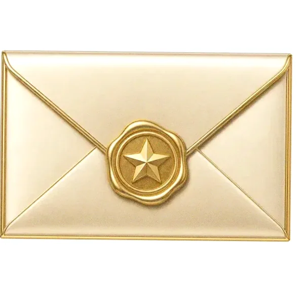 Sealed wax envelope — Garrison Bet