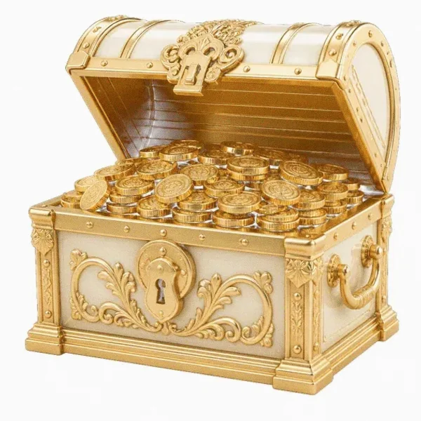 Open treasure chest — Garrison Bet