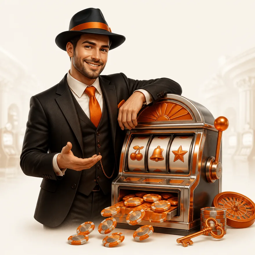 Spinning slot machine — Garrison Bet