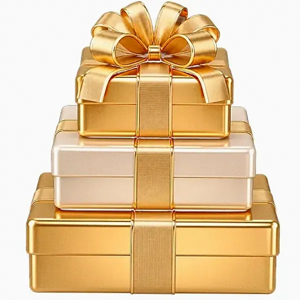 Stacked gift boxes — Garrison Bet