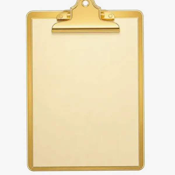Blank clipboard — Garrison Bet