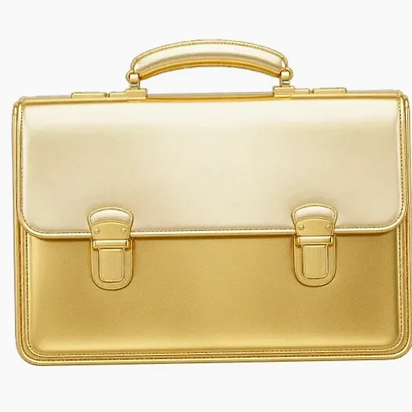 Leather briefcase — Garrison Bet