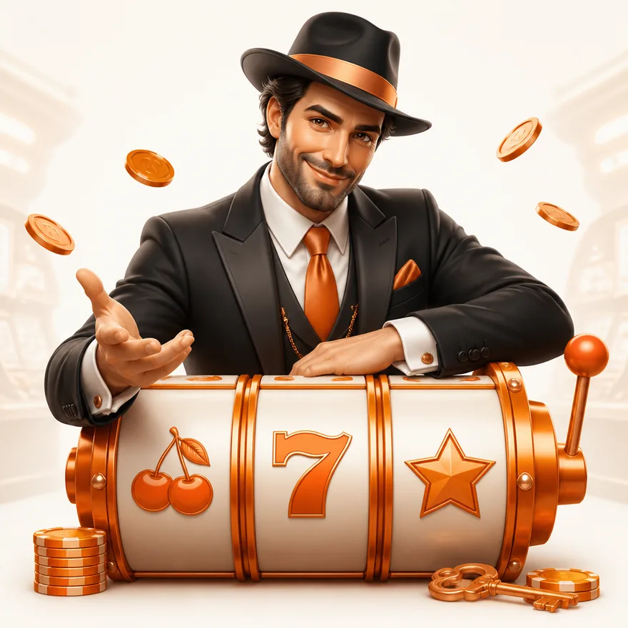 Three slot reels — Garrison Bet