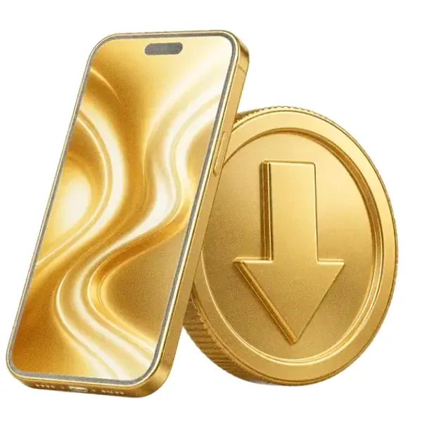Smartphone and coin — Garrison Bet