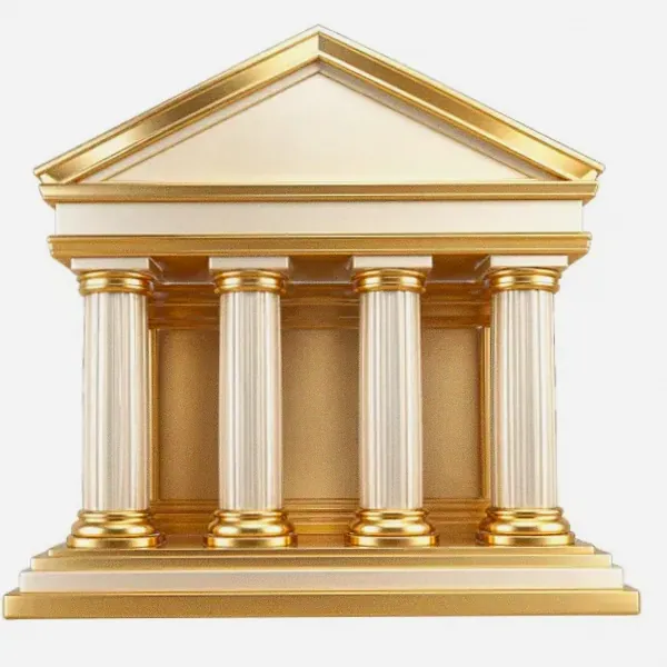 Classical bank building — Garrison Bet