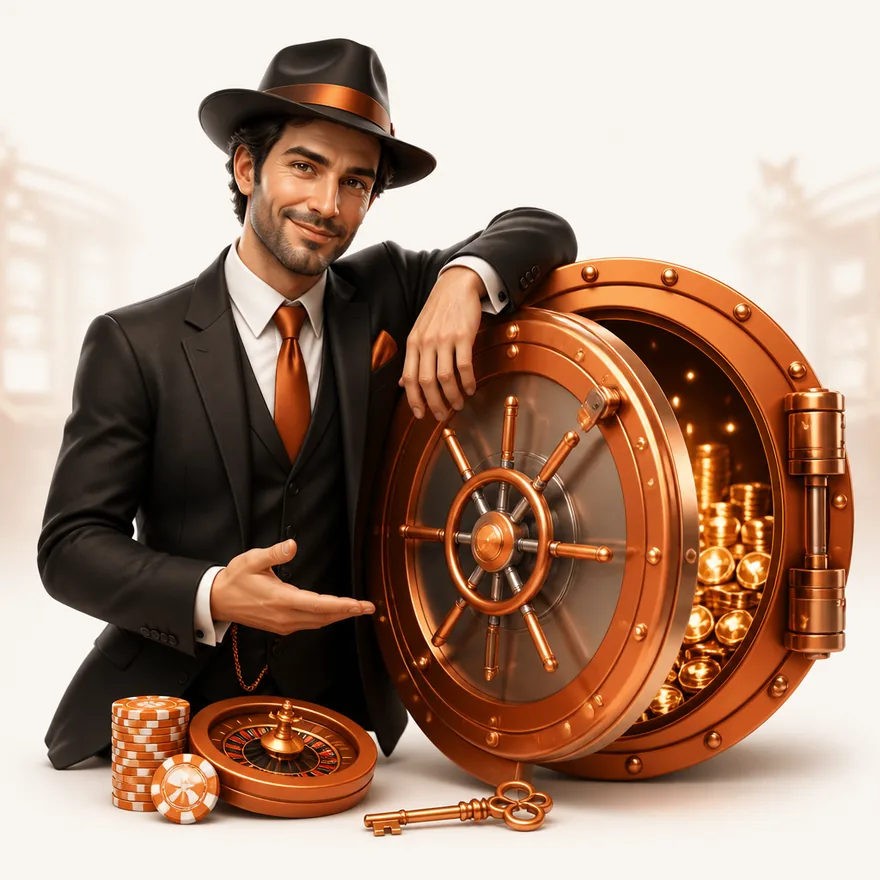 Round bank vault — Garrison Bet