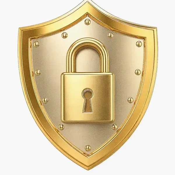 Shield with padlock — Garrison Bet