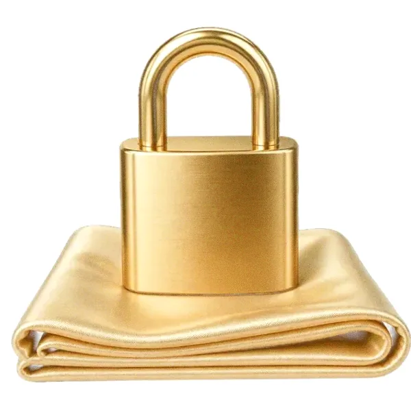 Padlock on folded cloth — Garrison Bet