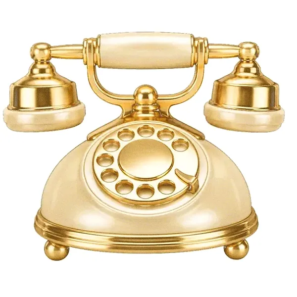 Vintage rotary telephone — Garrison Bet